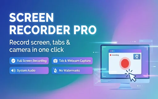 Screen Recorder Pro ডাউনলোড করুন – সেরা ফ্রি স্ক্রিন রেকর্ডার - Screenshot 1