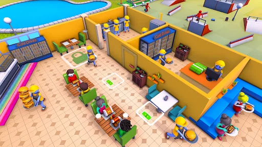 Idle Burger Shop: Cafe Tycoon ডাউনলোড করুন – সেরা রেস্টুরেন্ট গেম - Screenshot 6