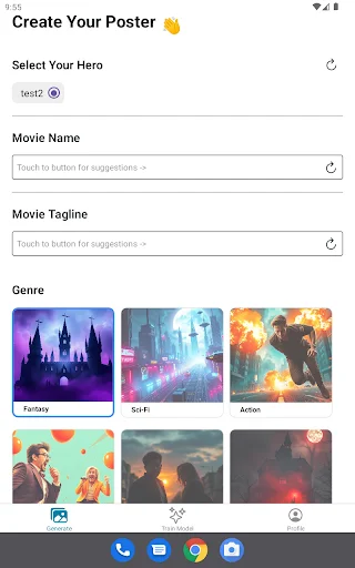 Posterize AI Movie Posters ডাউনলোড করুন – আপনার সেলফি থেকে মুভি পোস্টার তৈরি করুন - Screenshot 4