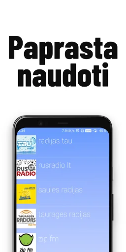 Radijas ডাউনলোড করুন – লিথুয়ানিয়ান রেডিও স্টেশন শুনুন বিনামূল্যে - Screenshot 3