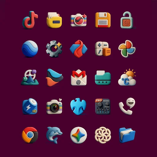 Funko – Icon Pack ডাউনলোড করুন – আপনার ফোনকে রঙিন করুন - Screenshot 1