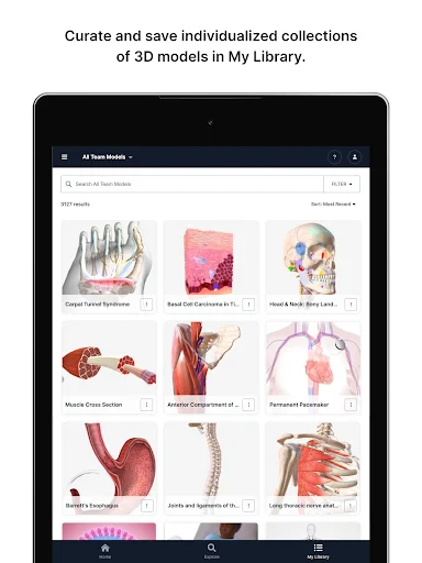 BioDigital Human ডাউনলোড করুন – সেরা 3D অ্যানাটমি লার্নিং অ্যাপ - Screenshot 10