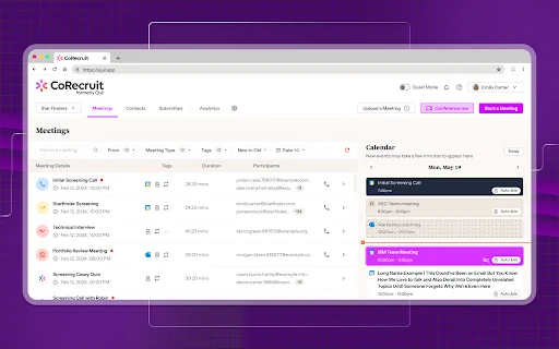 CoRecruit ডাউনলোড করুন – রিক্রুটমেন্টের জন্য সেরা AI অ্যাসিস্ট্যান্ট - Screenshot 3