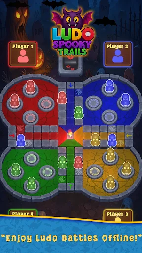 Ludo: Spooky Trails ডাউনলোড করুন – ভুতুড়ে লডু গেমের মজা নিন - Screenshot 2
