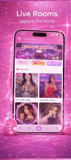 ATchat ডাউনলোড করুন – নতুন বন্ধু ও লাইভ ভিডিও চ্যাট উপভোগ করুন - Screenshot 7