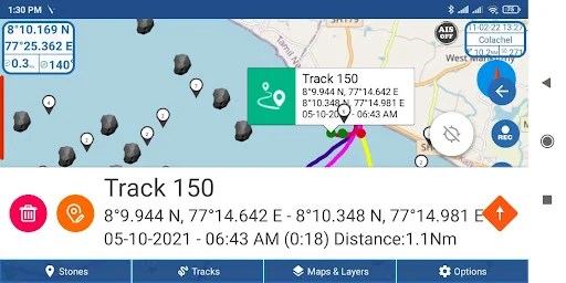 Kadal Map – Marine Navigation ডাউনলোড করুন – সেরা মেরিটাইম ট্র্যাকিং - Screenshot 4