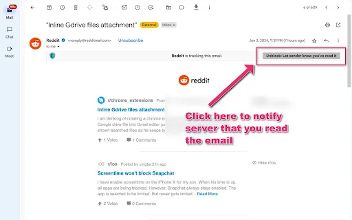 Email Privacy Protector ডাউনলোড করুন – জিমেইল ট্র্যাকিং ব্লক করুন - Screenshot 4