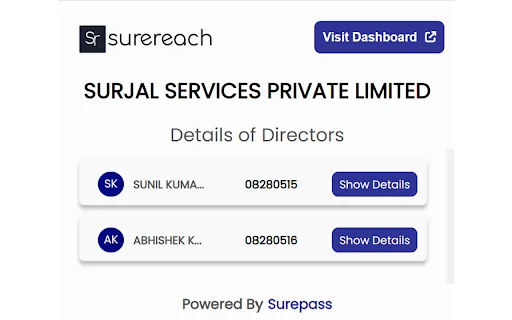 Surereach ডাউনলোড করুন – প্রফেশনালদের ফোন নম্বর ও ইমেইল খুঁজুন - Screenshot 2