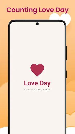 Love Day – Together Counter ডাউনলোড করুন – কাপলদের জন্য সেরা ডায়েরি অ্যাপ - Screenshot 1