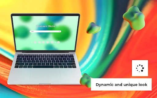 Gradient Blobs ডাউনলোড করুন – নতুন ট্যাবে সুন্দর ডিজাইন - Screenshot 2