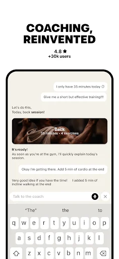 HYPER – Next-gen fitness coach ডাউনলোড করুন – সেরা ফিটনেস ট্রেইনার - Screenshot 1