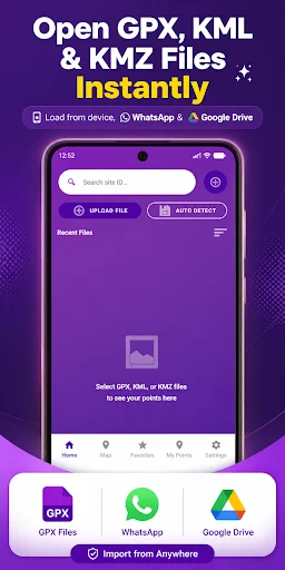 GPX KML KMZ Reader ডাউনলোড করুন – ম্যাপ ও লোকেশন দেখুন - Screenshot 1