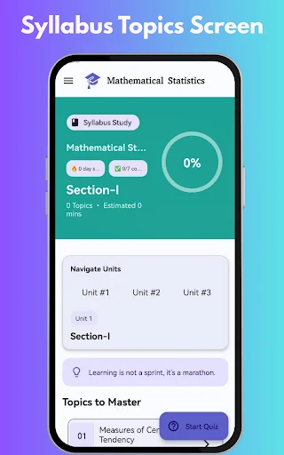 Mathematical Statistics ডাউনলোড করুন – কুইজ ও MCQ অনুশীলন - Screenshot 3