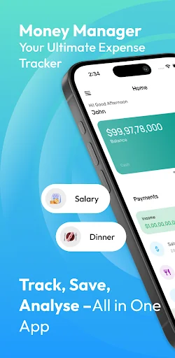 Money Manager – Expense Tracky ডাউনলোড করুন – সেরা বাজেট ট্র্যাকার - Screenshot 1