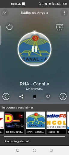 Guinea-Bissau Radio + Recorder ডাউনলোড করুন – সেরা অনলাইন রেডিও - Screenshot 2