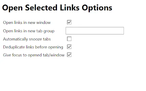 Open Selected Links ডাউনলোড করুন – একসাথে অনেক লিঙ্ক খোলার সেরা টুল - Screenshot 3