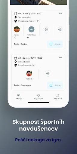 Courtiplay ডাউনলোড করুন – টেনিস, প্যাডেল ও ব্যাডমিন্টন খেলার সঙ্গী খুঁজুন - Screenshot 4