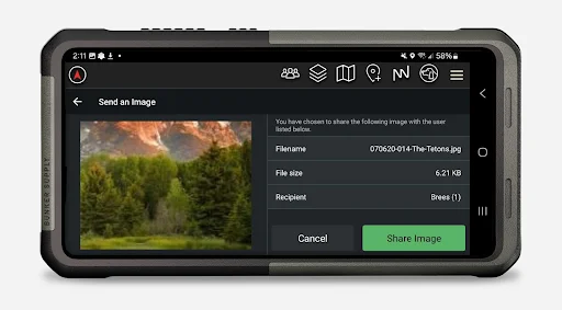 ATAK Plugin: goTenna ডাউনলোড করুন – অফলাইন মেসেজিং সমাধান - Screenshot 3