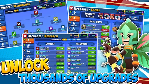 Idle Hero TD Tower Defense RPG ডাউনলোড করুন – সেরা স্ট্র্যাটেজি গেম - Screenshot 27