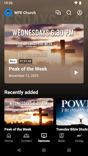 WFR Church অ্যাপ ডাউনলোড করুন – চার্চের সাথে যুক্ত থাকুন - Screenshot 3