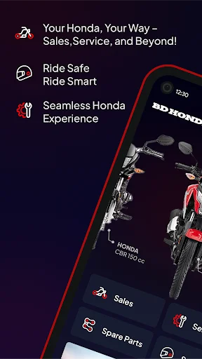 BDHonda+ ডাউনলোড করুন – হোন্ডা বাইক সার্ভিস ও স্পেয়ার পার্টস অ্যাপ - Screenshot 2