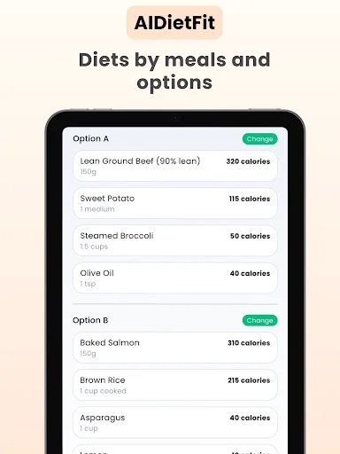 AIDietFit ডাউনলোড করুন: AI-চালিত ওজন কমানোর সেরা ডায়েট ও ওয়ার্কআউট প্ল্যান - Screenshot 8