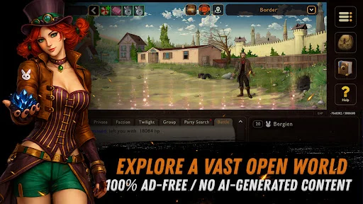 Arcane Afterfall ডাউনলোড করুন – সেরা ২ডি এমএমওআরপিজি গেম - Screenshot 8