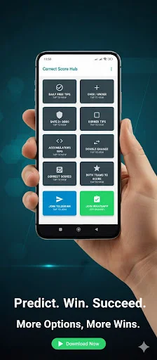Correct Score Hub ডাউনলোড করুন – সেরা স্পোর্টস প্রেডিকশন অ্যাপ - Screenshot 2