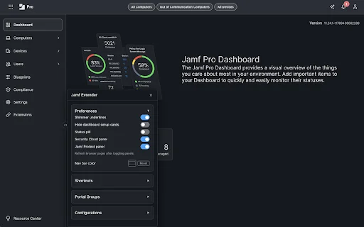 Jamf Extender: Boost Jamf Pro Workflow & Efficiency - Screenshot 1