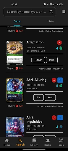 RiftScan – Card & Deck Tool ডাউনলোড করুন – Riftbound এর সেরা সঙ্গী - Screenshot 3
