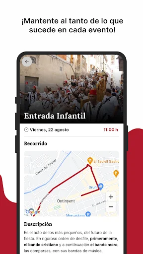 Moros i Cristians Ontinyent অ্যাপ ডাউনলোড করুন – উৎসবের গাইড - Screenshot 3
