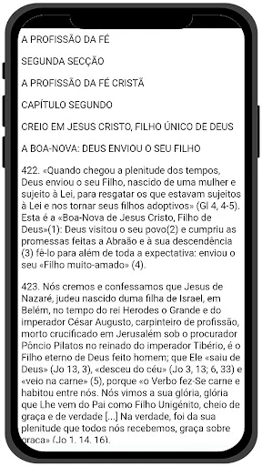 Portuguese Catholic Catechism ডাউনলোড করুন – সম্পূর্ণ অফলাইন সংস্করণ - Screenshot 10