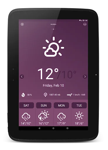 Easy Weather ডাউনলোড করুন – সহজ পূর্বাভাস এবং আপডেট পান - Screenshot 17