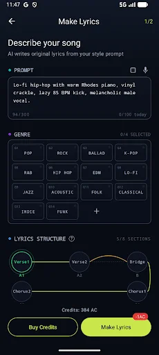 AI Music Player – AURORA ডাউনলোড করুন – সেরা মিউজিক অভিজ্ঞতা - Screenshot 6