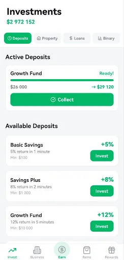 Money Tycoon Profit Tap ডাউনলোড করুন – দ্রুত অর্থ উপার্জনের গেম - Screenshot 5