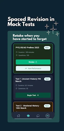 Spaced Revision ডাউনলোড করুন – UPSC ও পরীক্ষার প্রস্তুতি - Screenshot 6
