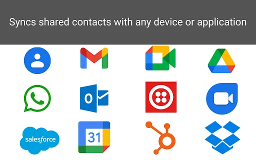 Google Contacts শেয়ার করুন সহজেই – Shared Contacts for Gmail ডাউনলোড - Screenshot 4
