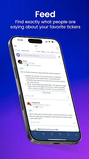 Xtrades: Signals App ডাউনলোড করুন – স্টক ও অপশনস অ্যালার্টস - Screenshot 1