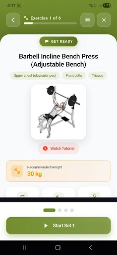 Gymertia – AI Gym Trainer ডাউনলোড করুন – সেরা পার্সোনাল ট্রেইনার অ্যাপ - Screenshot 4