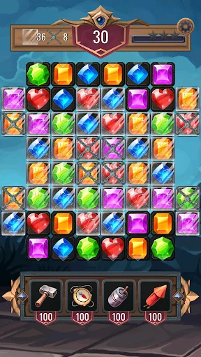 Diamond Dungeon Match 3 Games ডাউনলোড করুন – সেরা পাজল গেম - Screenshot 12