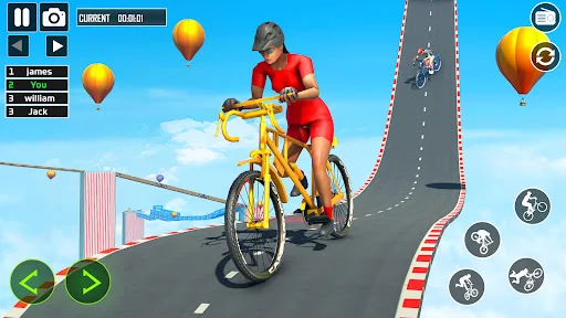 BMX Bicycle Stunt Cycle Games ডাউনলোড করুন – সেরা সাইকেল রেসিং - Screenshot 4