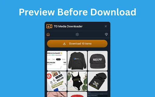 TG Media Downloader ডাউনলোড করুন – Telegram ভিডিও ও ফটো সেভার - Screenshot 5