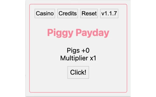 Piggy Payday ডাউনলোড করুন – সেরা মজার ক্লিকিং গেম এক্সটেনশন - Screenshot 1