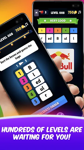 Logomania 3 Sort Quiz Words ডাউনলোড করুন – লোগো কুইজ গেম - Screenshot 23