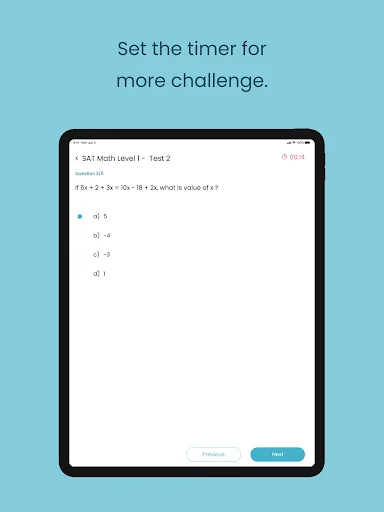 Test Me! – SAT, TOEFL & GRE প্রস্তুতির সেরা অ্যাপ ডাউনলোড করুন - Screenshot 19