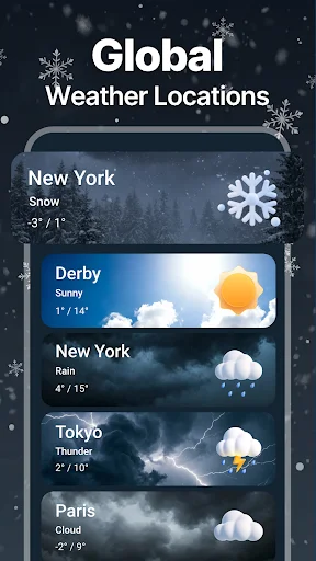 Live Weather & Weather Radar ডাউনলোড করুন – নির্ভুল আবহাওয়া পূর্বাভাস - Screenshot 6