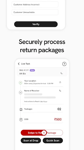 TEV Delivery অ্যাপ ডাউনলোড করুন – ডেলিভারি কর্মীদের জন্য সেরা টুল - Screenshot 4