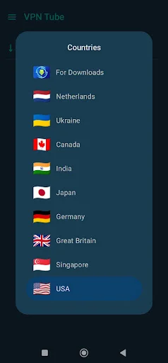VPN Tube (Pro) ডাউনলোড করুন – দ্রুত এবং নিরাপদ ইন্টারনেট ব্রাউজিং - Screenshot 3