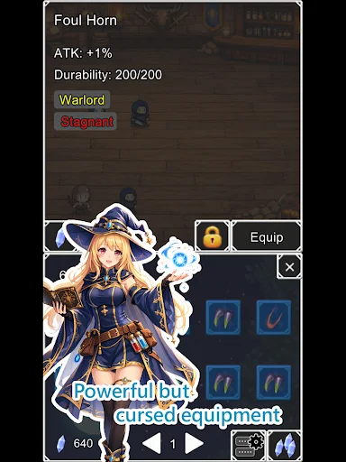 Cursed Relics & Dungeon ডাউনলোড করুন – সেরা পিক্সেল আরপিজি গেম - Screenshot 9