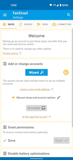 FairEmail ডাউনলোড করুন – নিরাপদ ও গোপনীয়তা বজায় রাখা ইমেইল অ্যাপ - Screenshot 17